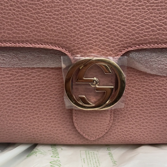 Gucci interlocking leather crossbody bag new - Picture 6 of 16